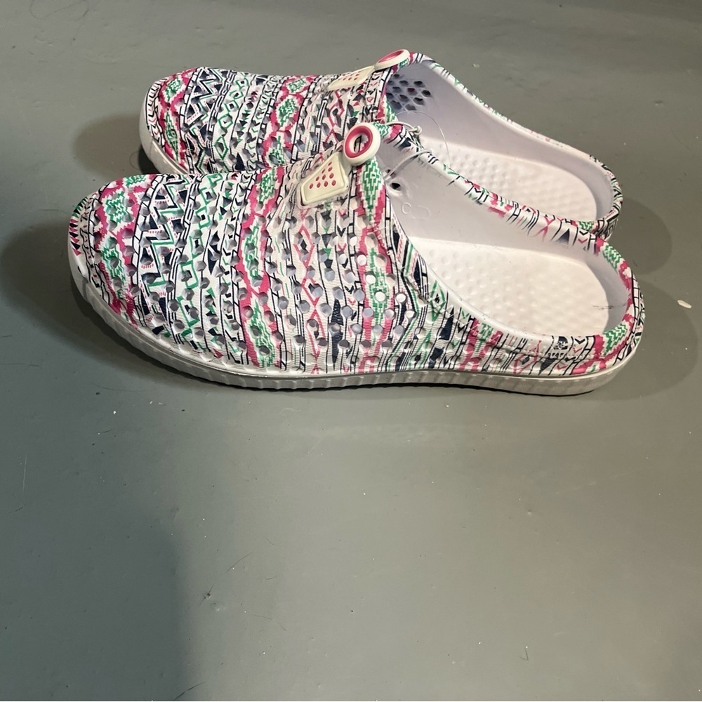 Colorful Patterned Mules - Picture 2 of 3